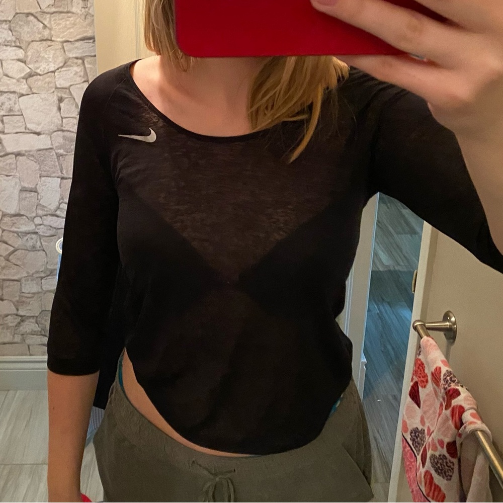 Nike 3/4 sleeve tee